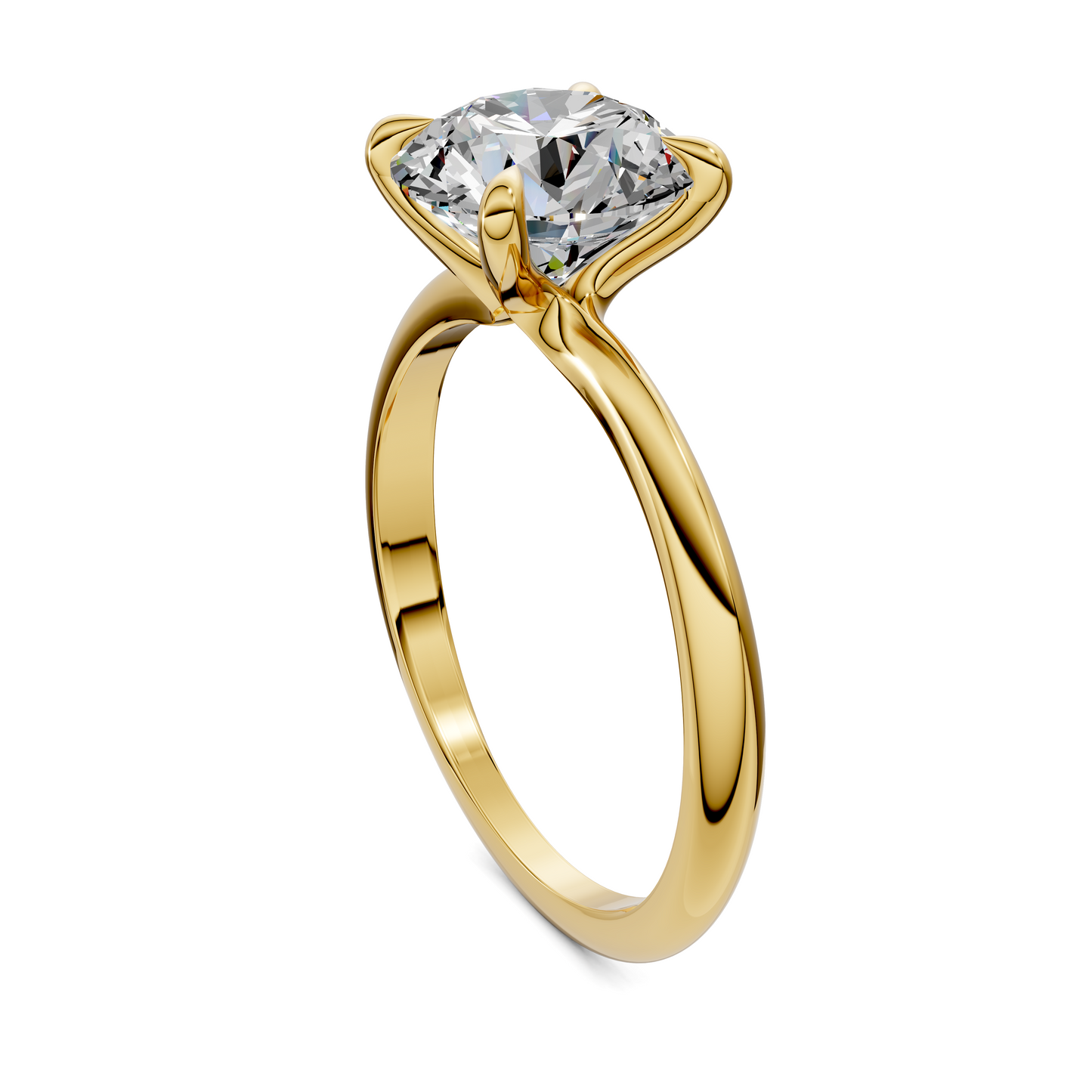 Lydia Vine Solitaire Ring