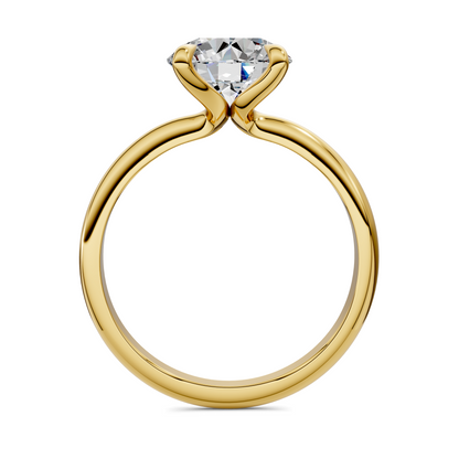 Lydia Vine Solitaire Ring