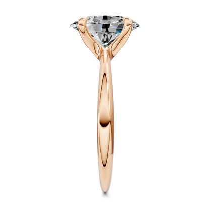 Lydia Vine Solitaire Ring