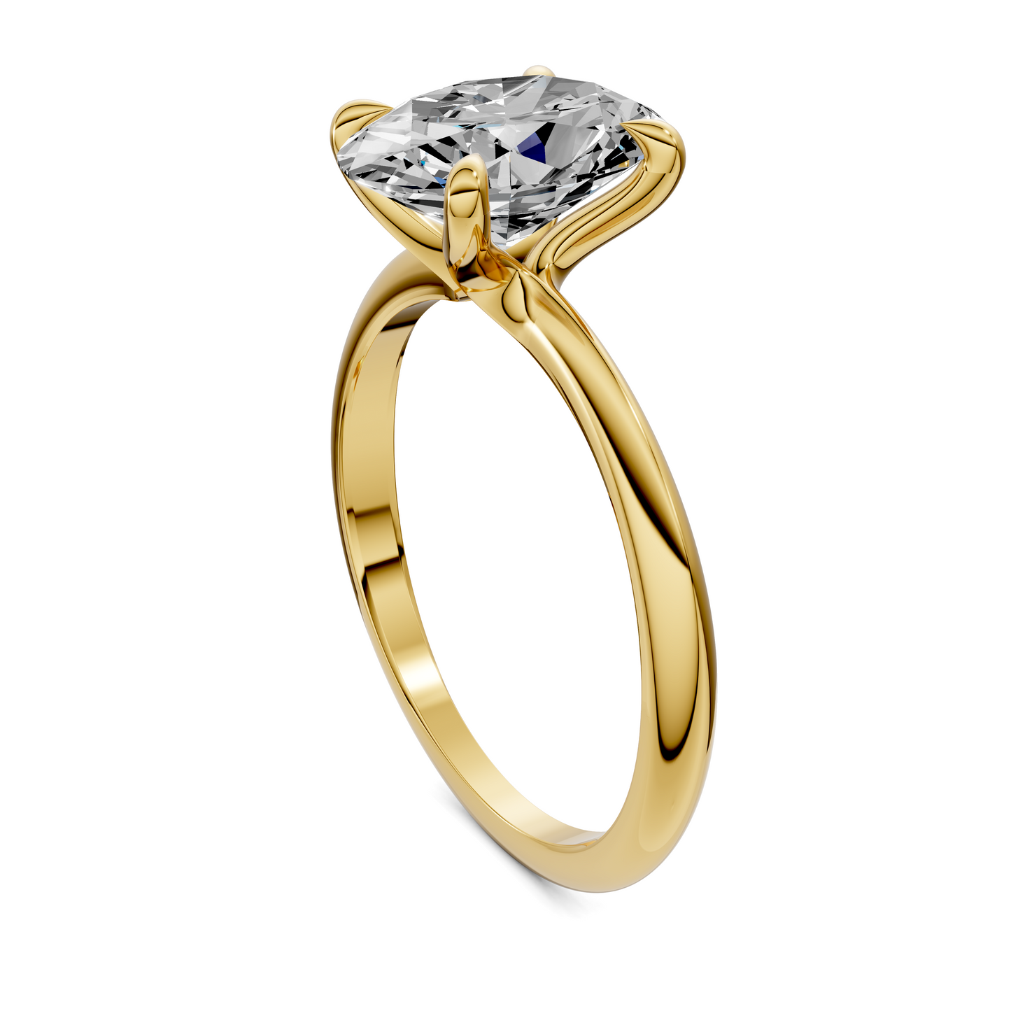 Lydia Vine Solitaire Ring