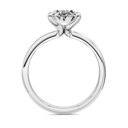 Lydia Vine Solitaire Ring