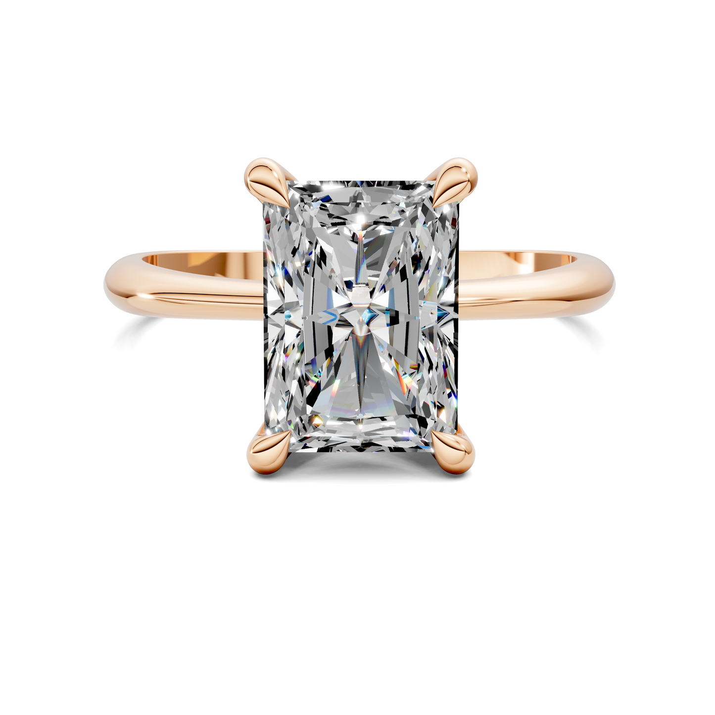 Lydia Vine Solitaire Ring