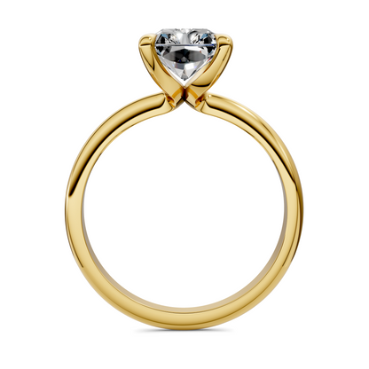 Lydia Vine Solitaire Ring