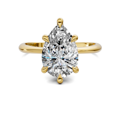 Lydia Vine Solitaire Ring