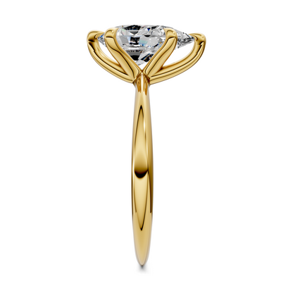 Lydia Vine Solitaire Ring