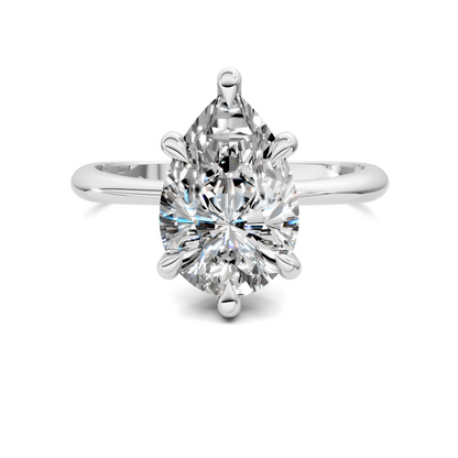 Lydia Vine Solitaire Ring