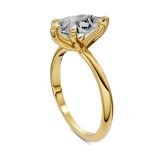 Lydia Vine Solitaire Ring