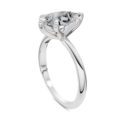Lydia Vine Solitaire Ring