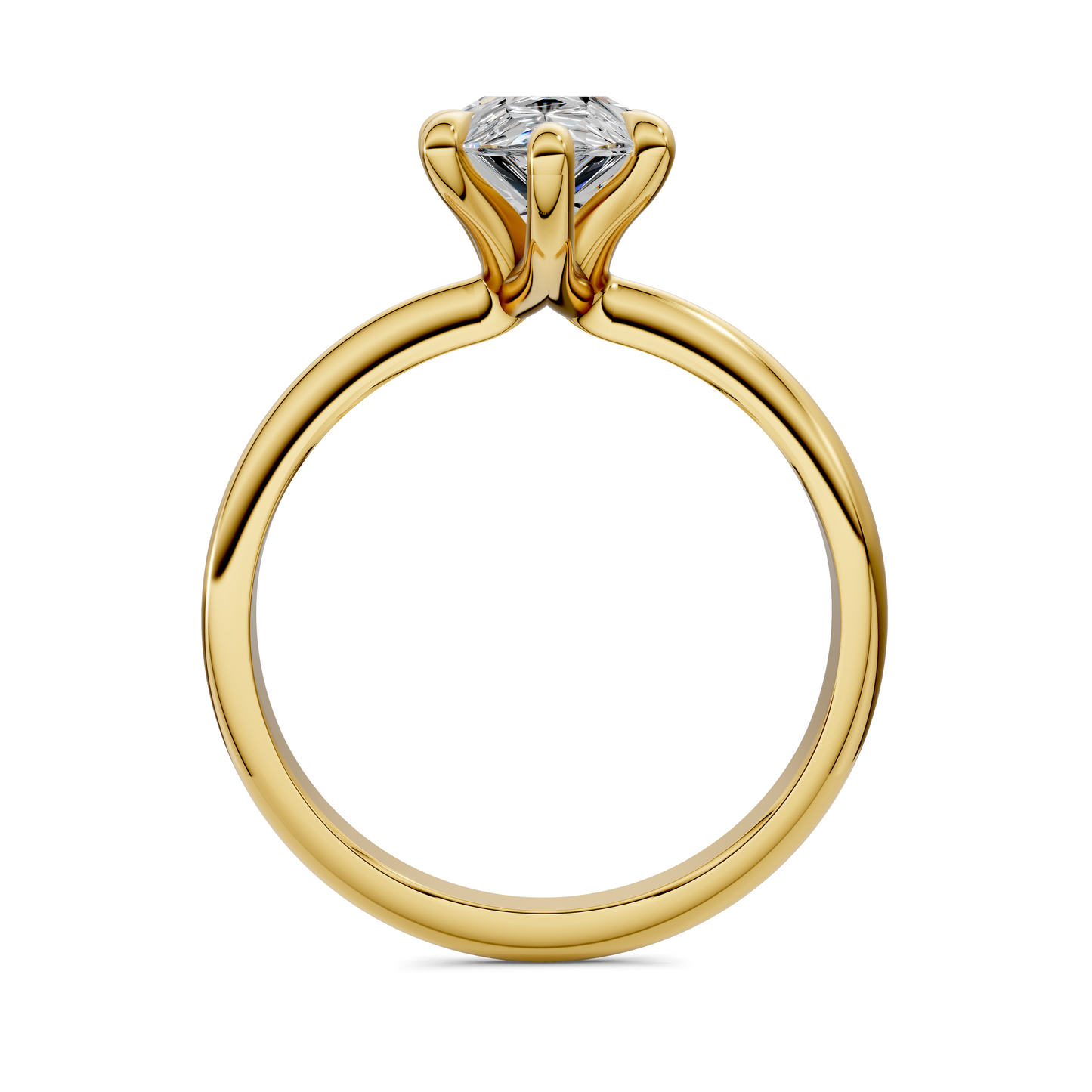Lydia Vine Solitaire Ring