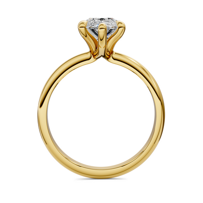 Lydia Vine Solitaire Ring