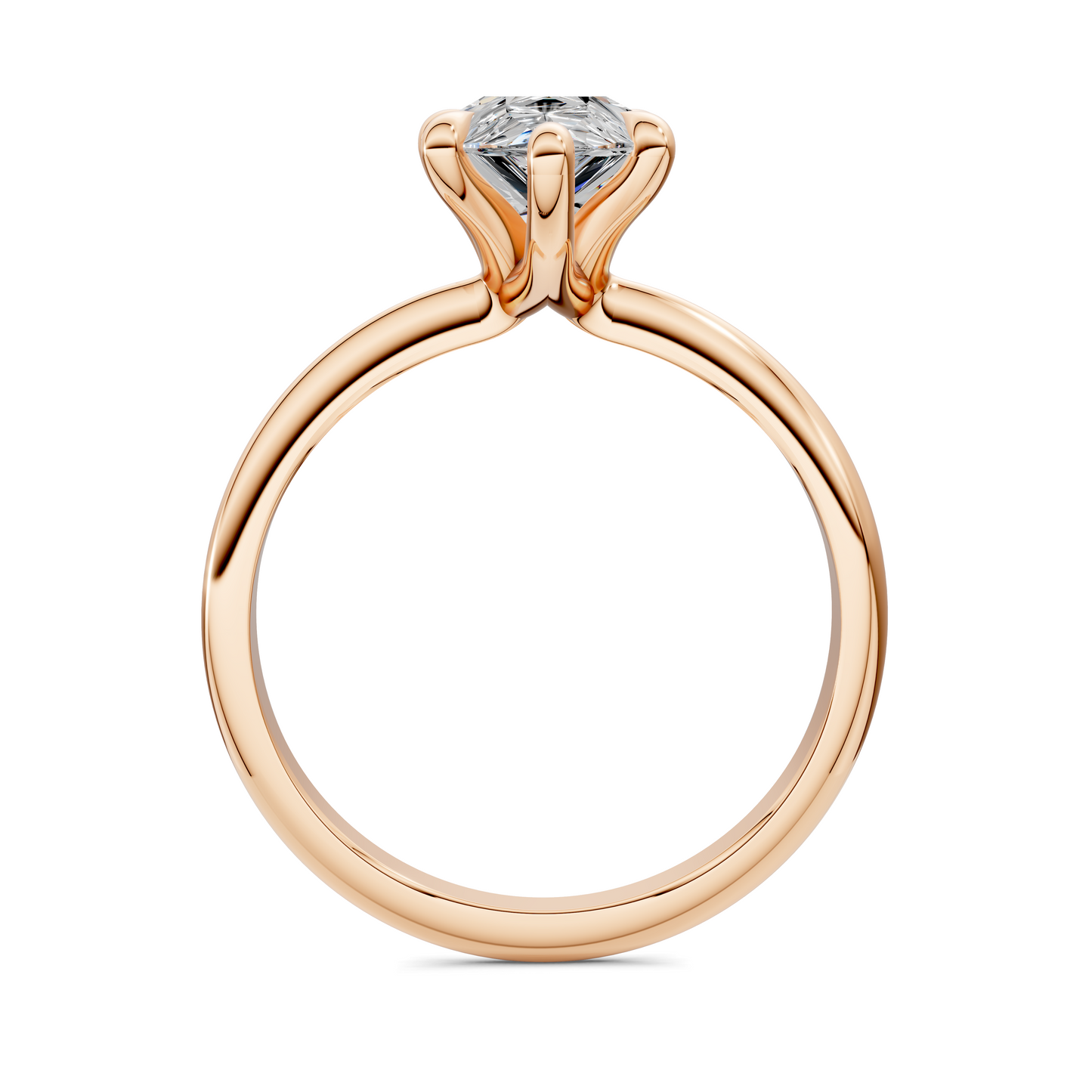 Lydia Vine Solitaire Ring