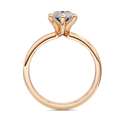 Lydia Vine Solitaire Ring