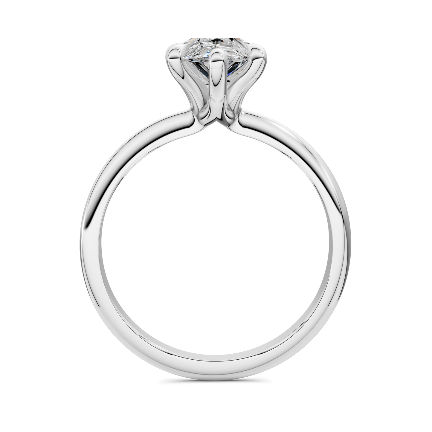 Lydia Vine Solitaire Ring