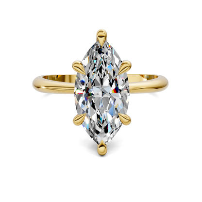 Lydia Vine Solitaire Ring