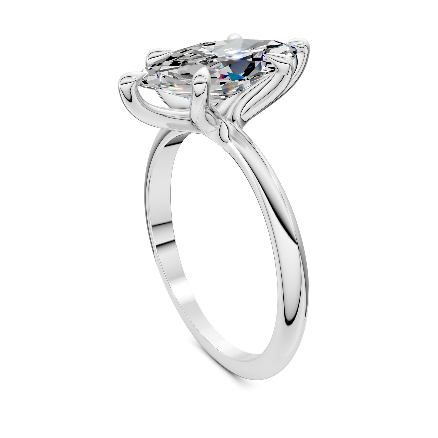 Lydia Vine Solitaire Ring