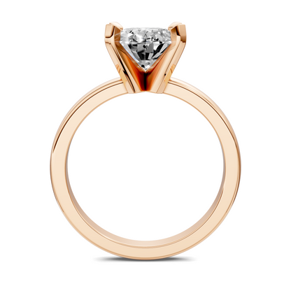 Claudia Classic Solitaire Ring