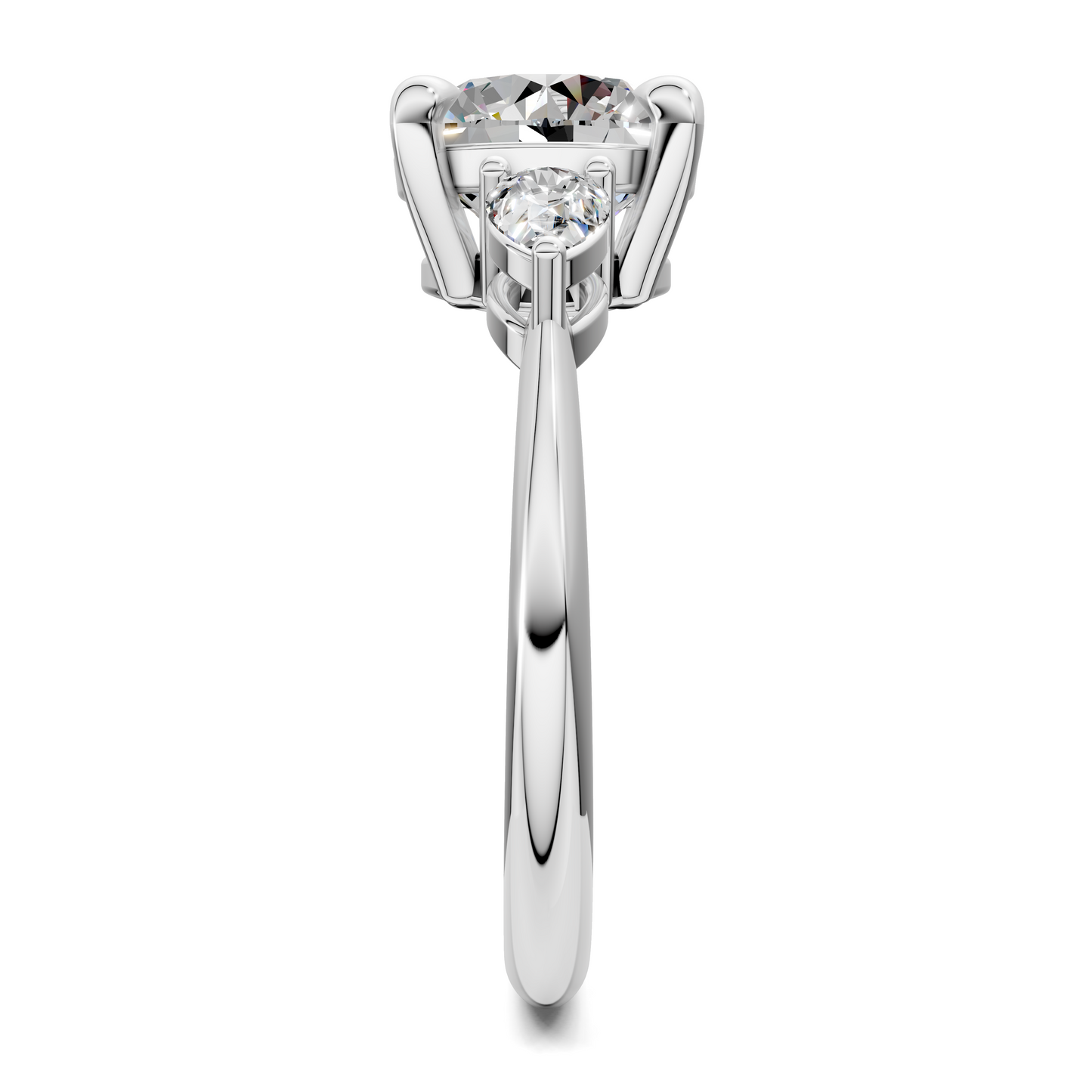 Isabella Three Stone Ring