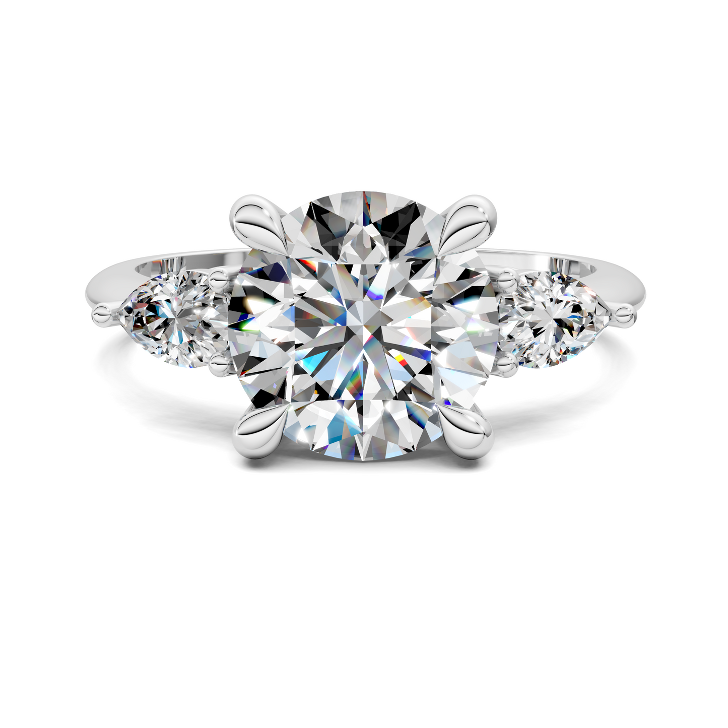 Isabella Three Stone Ring