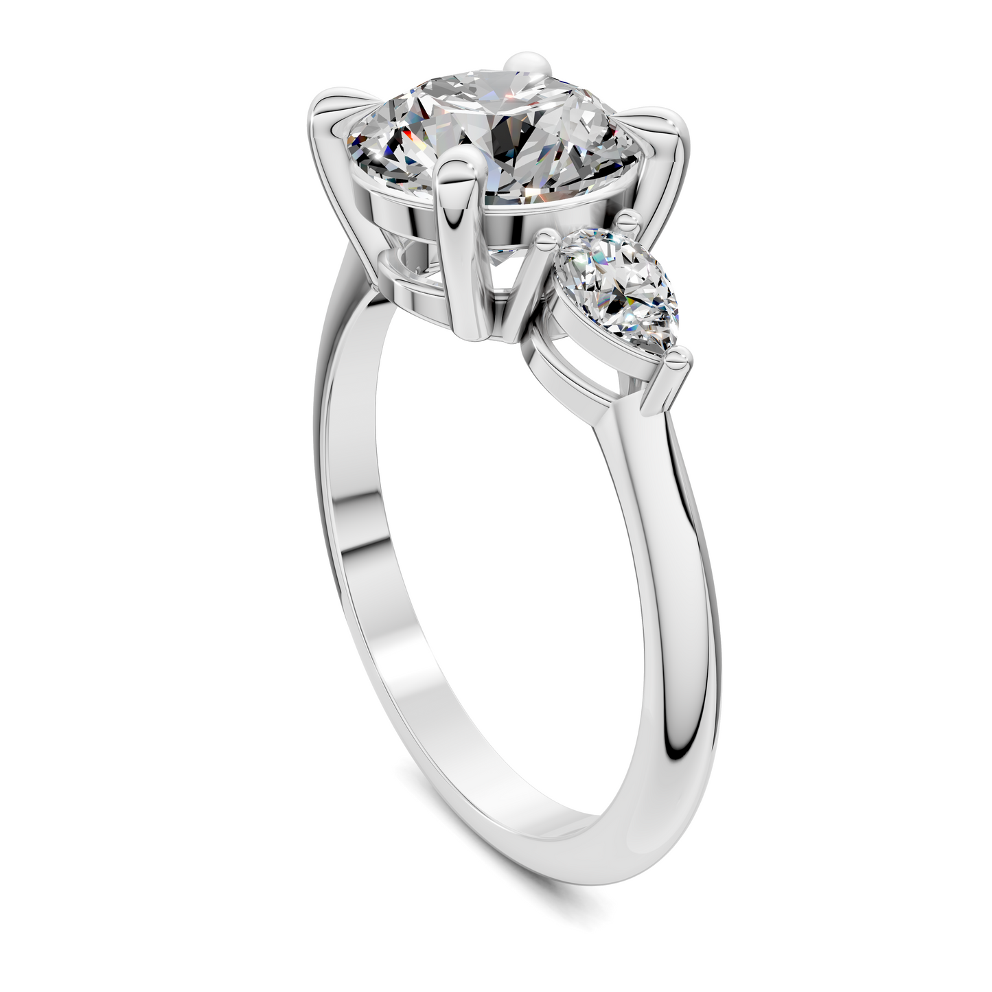 Isabella Three Stone Ring