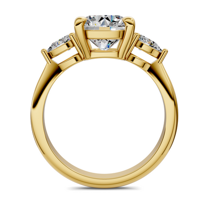 Isabella Three Stone Ring