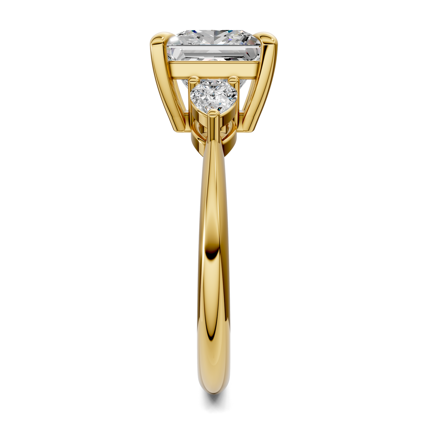 Isabella Three Stone Ring
