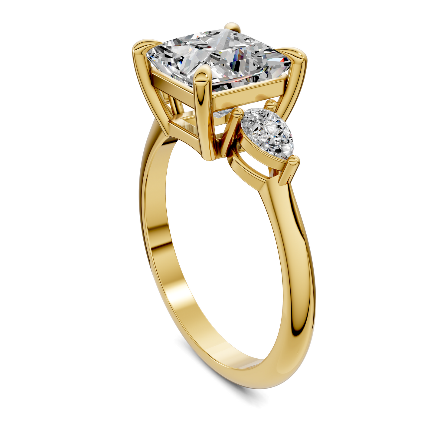 Isabella Three Stone Ring
