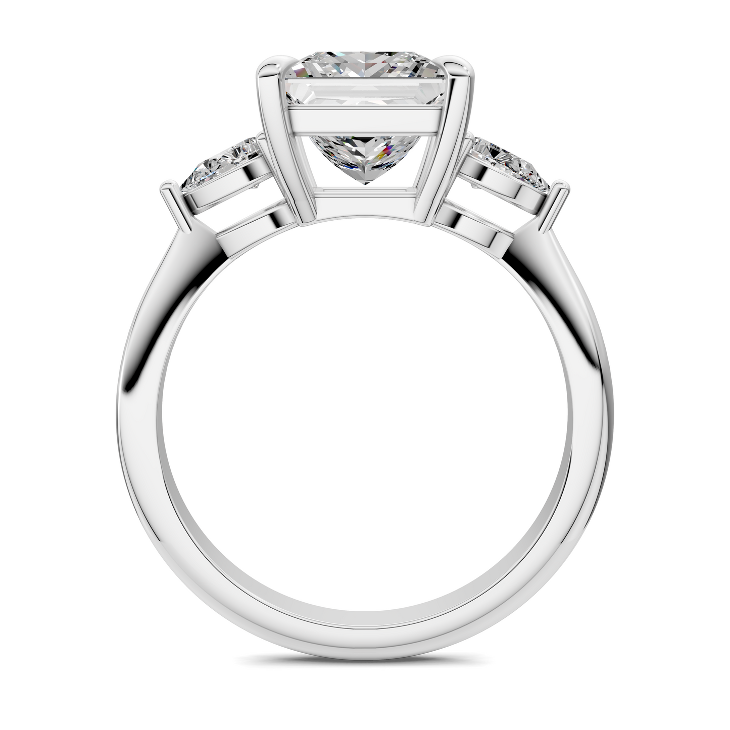 Isabella Three Stone Ring