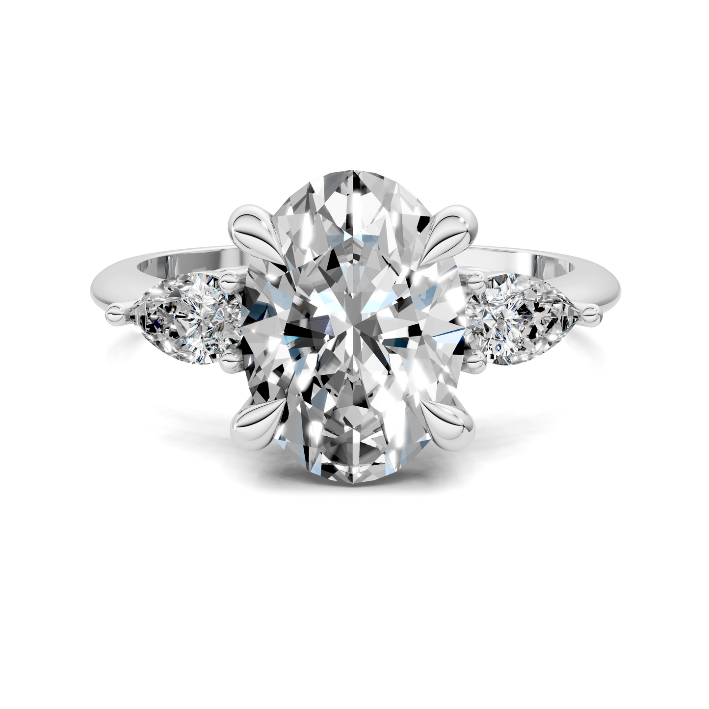 Isabella Three Stone Ring
