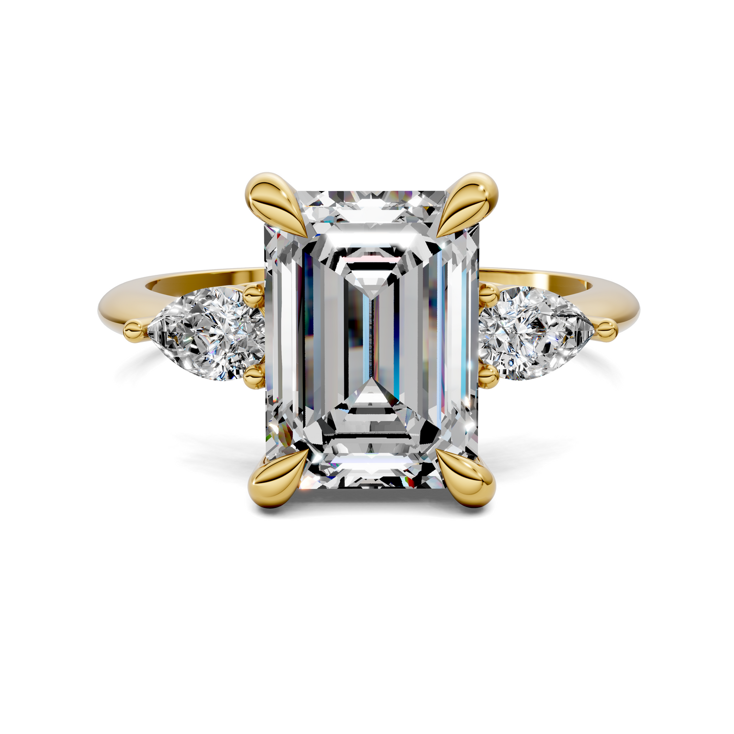 Isabella Three Stone Ring