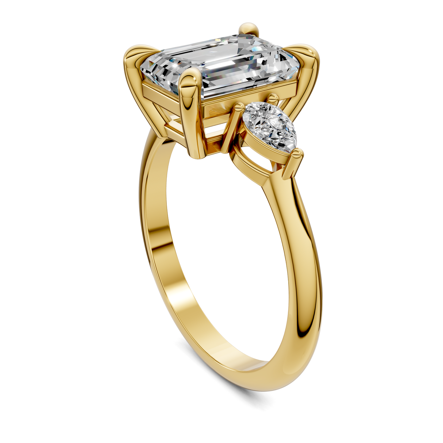 Isabella Three Stone Ring