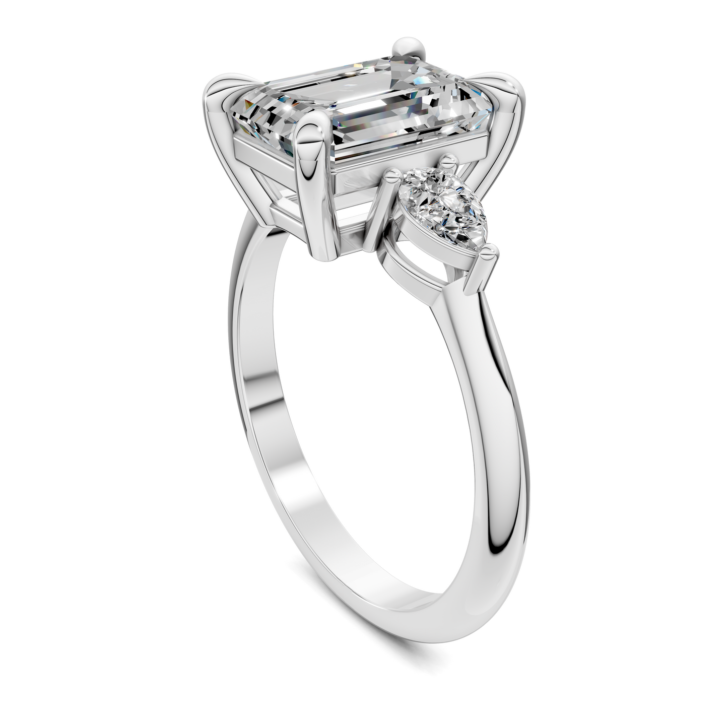 Isabella Three Stone Ring