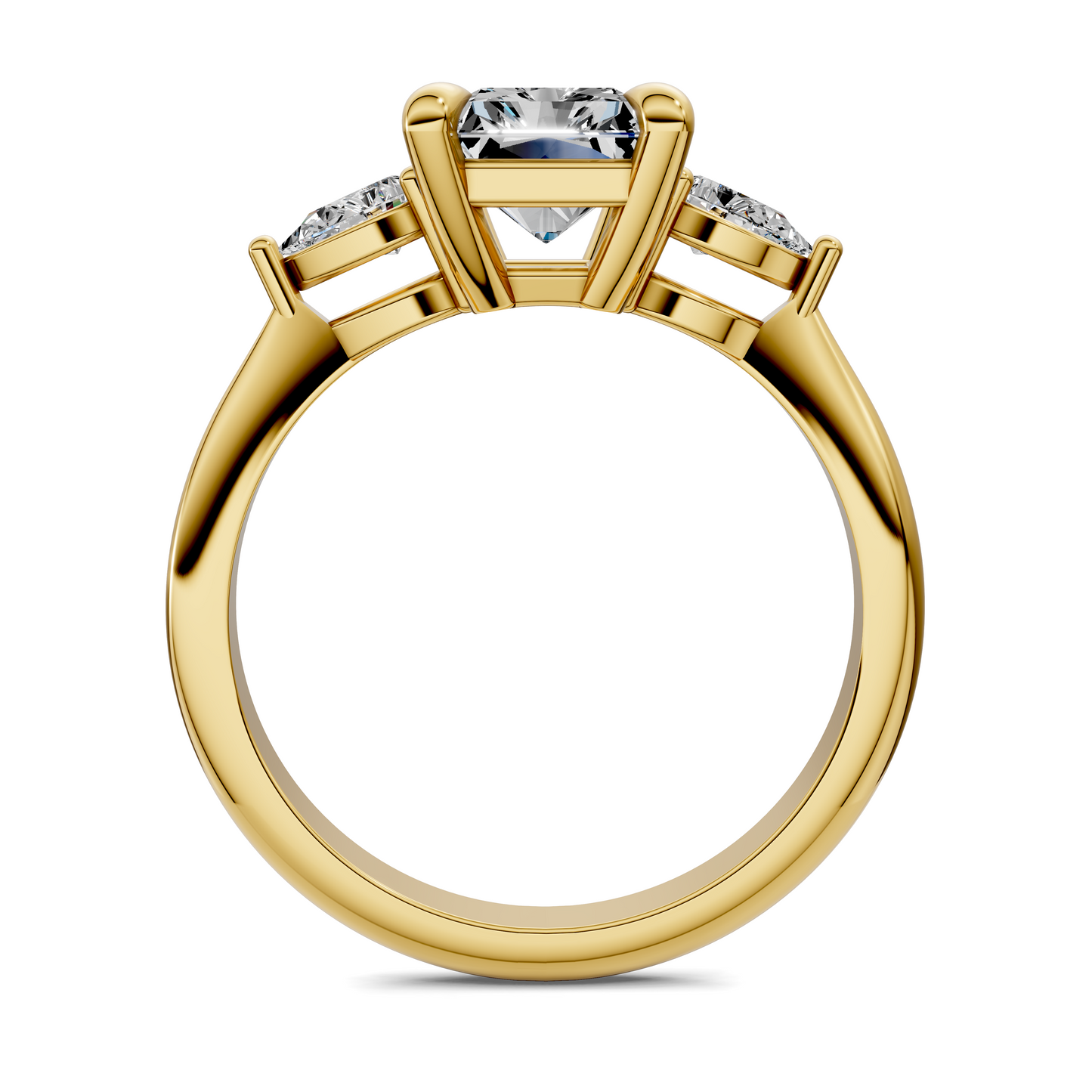 Isabella Three Stone Ring