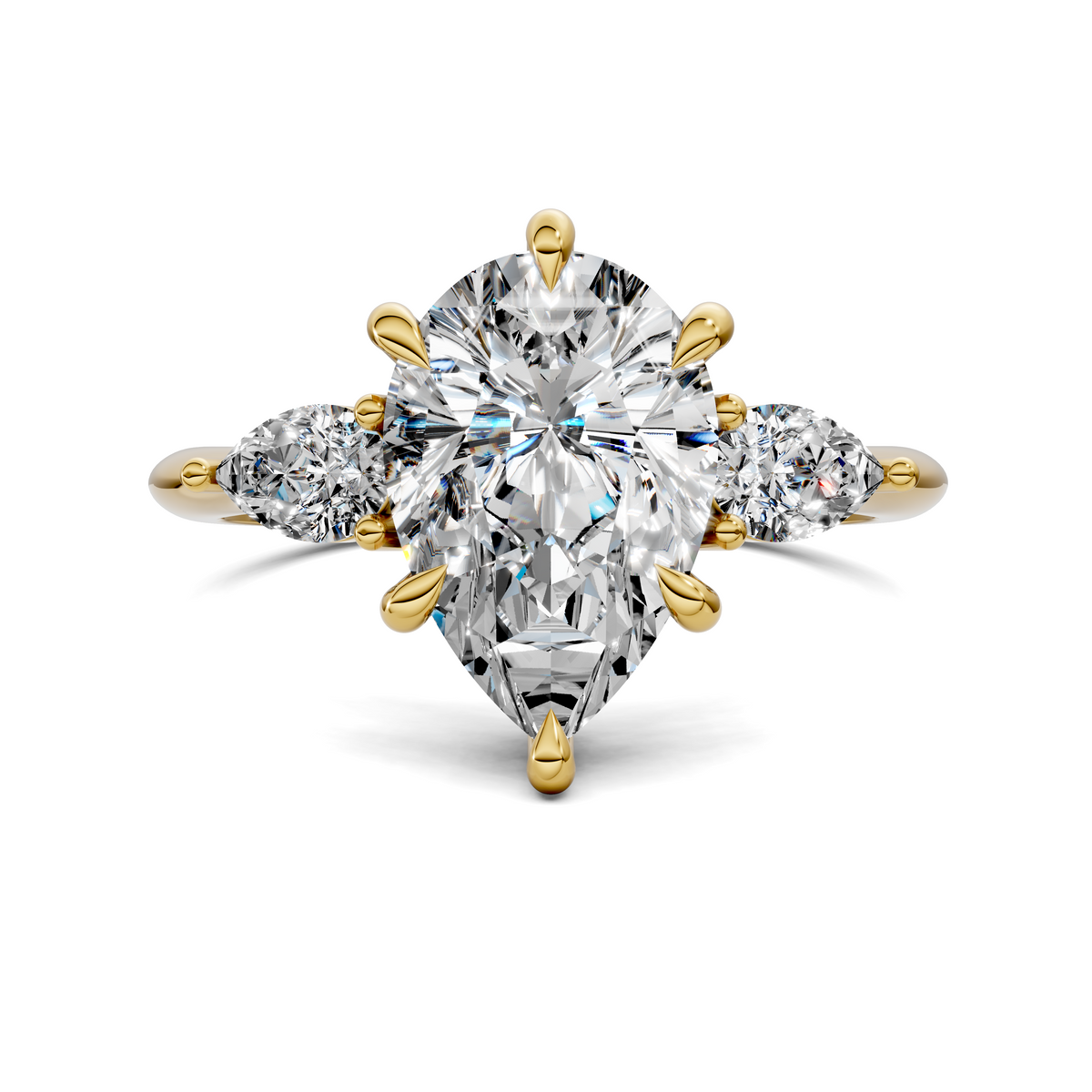 Isabella Three Stone Ring