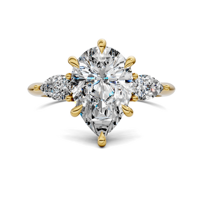 Isabella Three Stone Ring