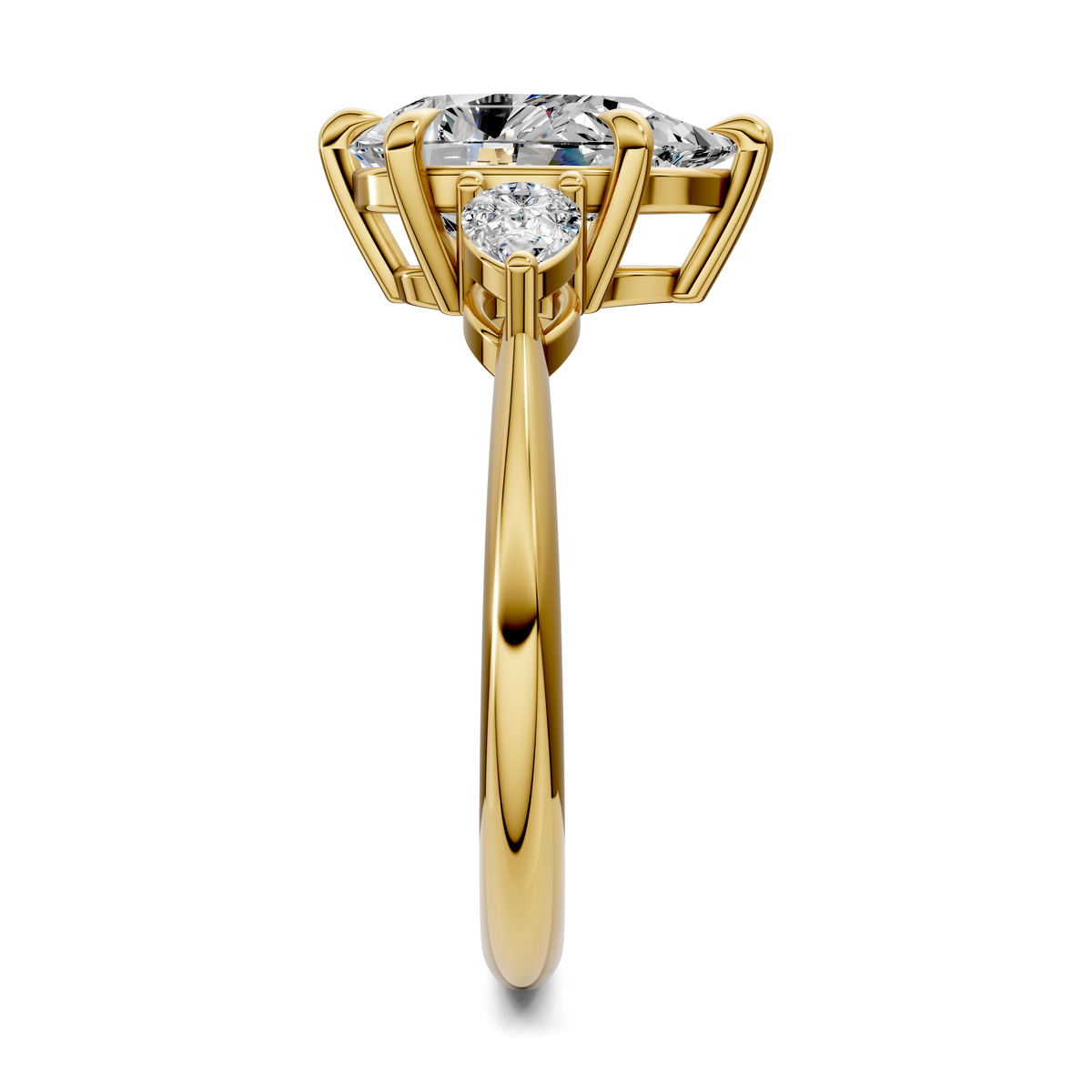 Isabella Three Stone Ring