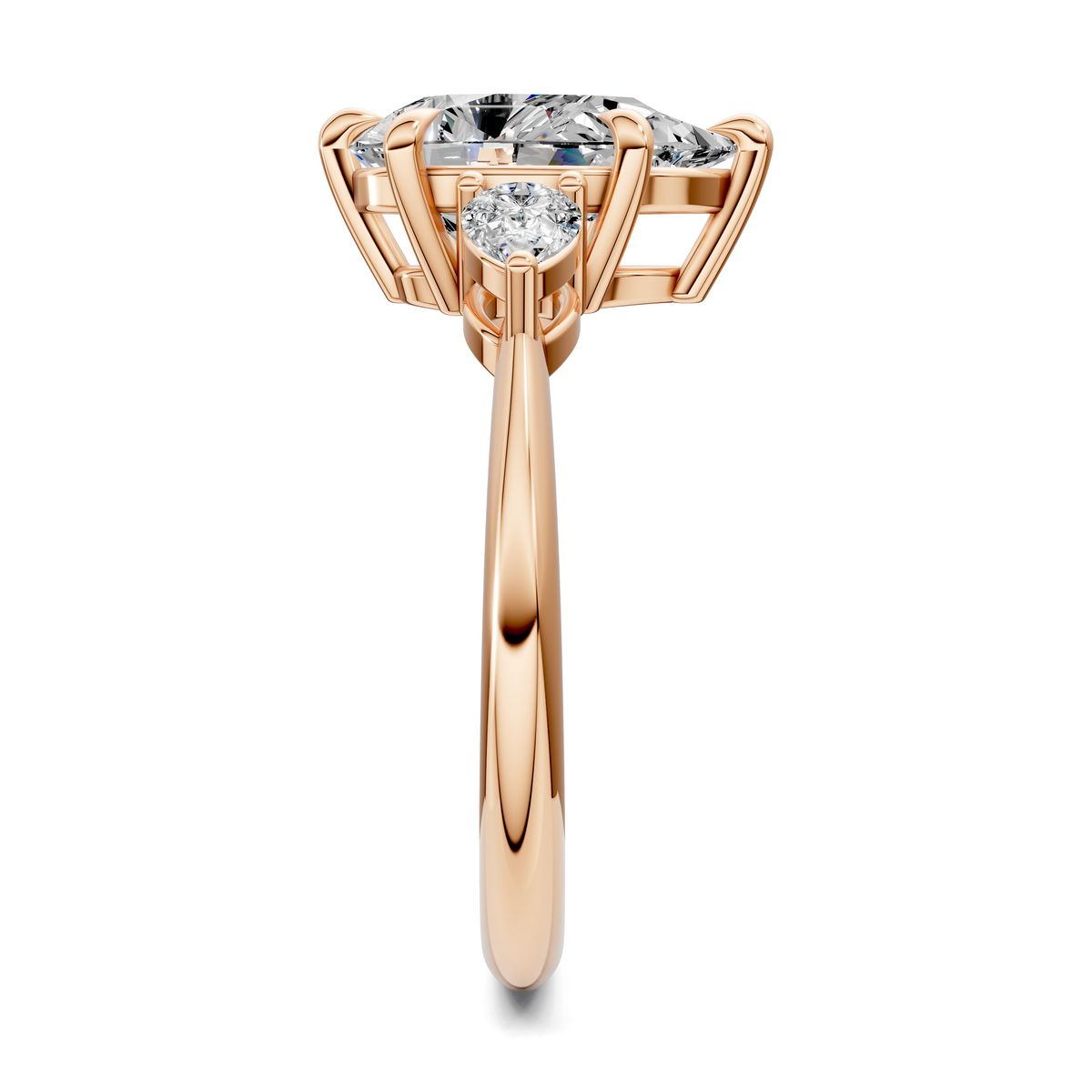 Isabella Three Stone Ring