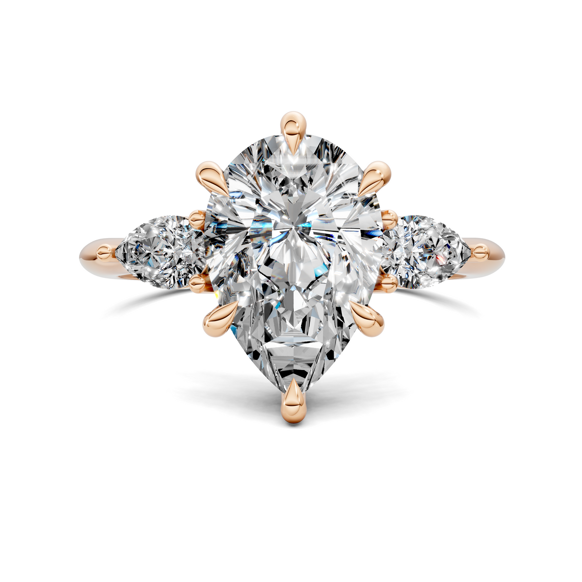 Isabella Three Stone Ring