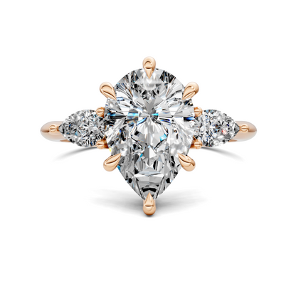 Isabella Three Stone Ring