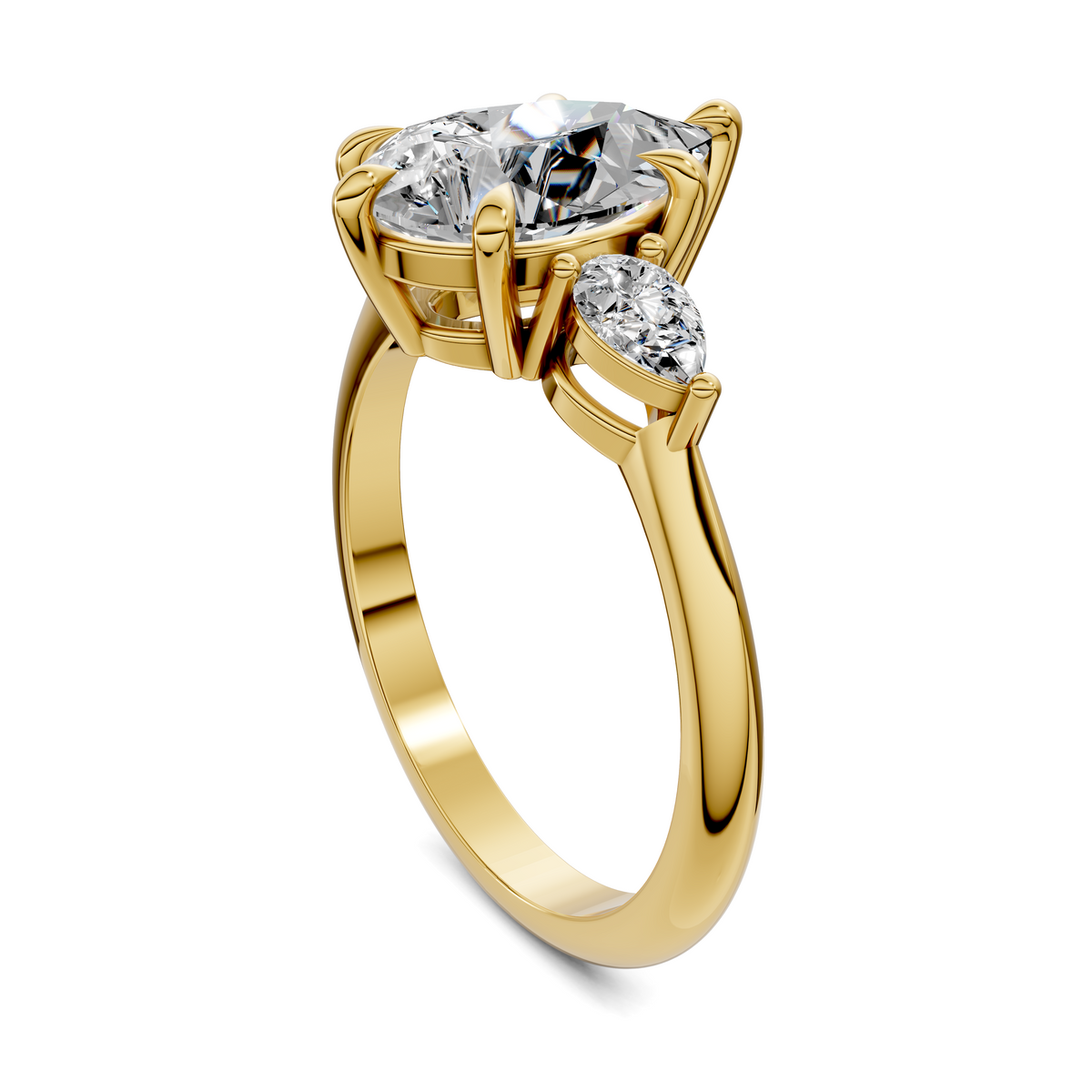 Isabella Three Stone Ring