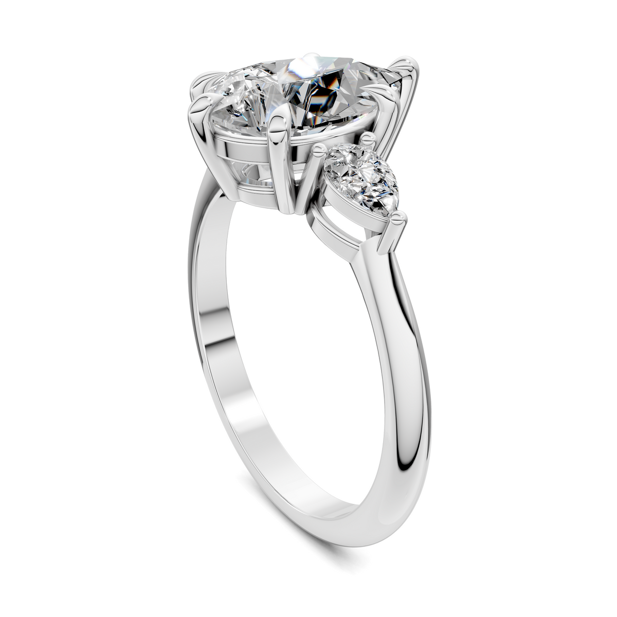 Isabella Three Stone Ring
