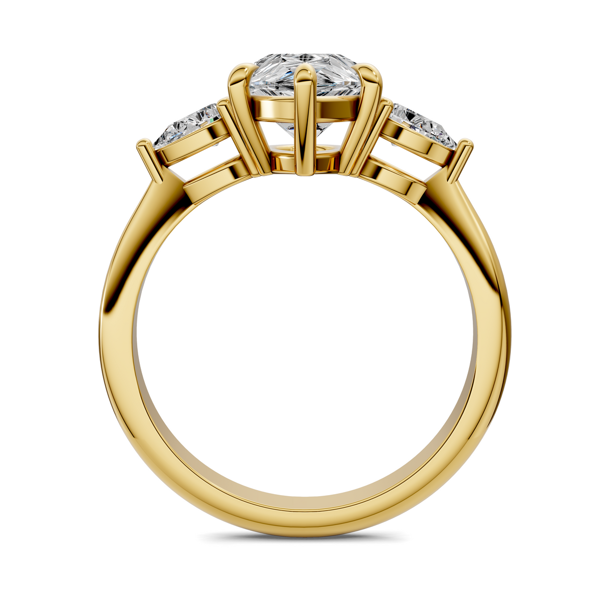 Isabella Three Stone Ring