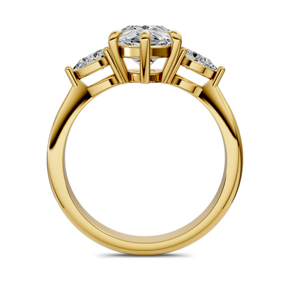 Isabella Three Stone Ring