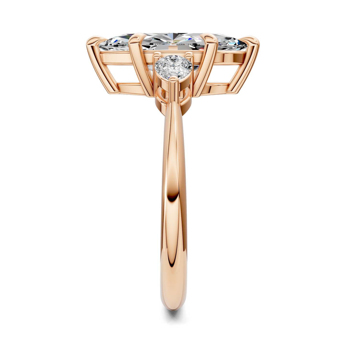 Isabella Three Stone Ring