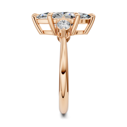 Isabella Three Stone Ring