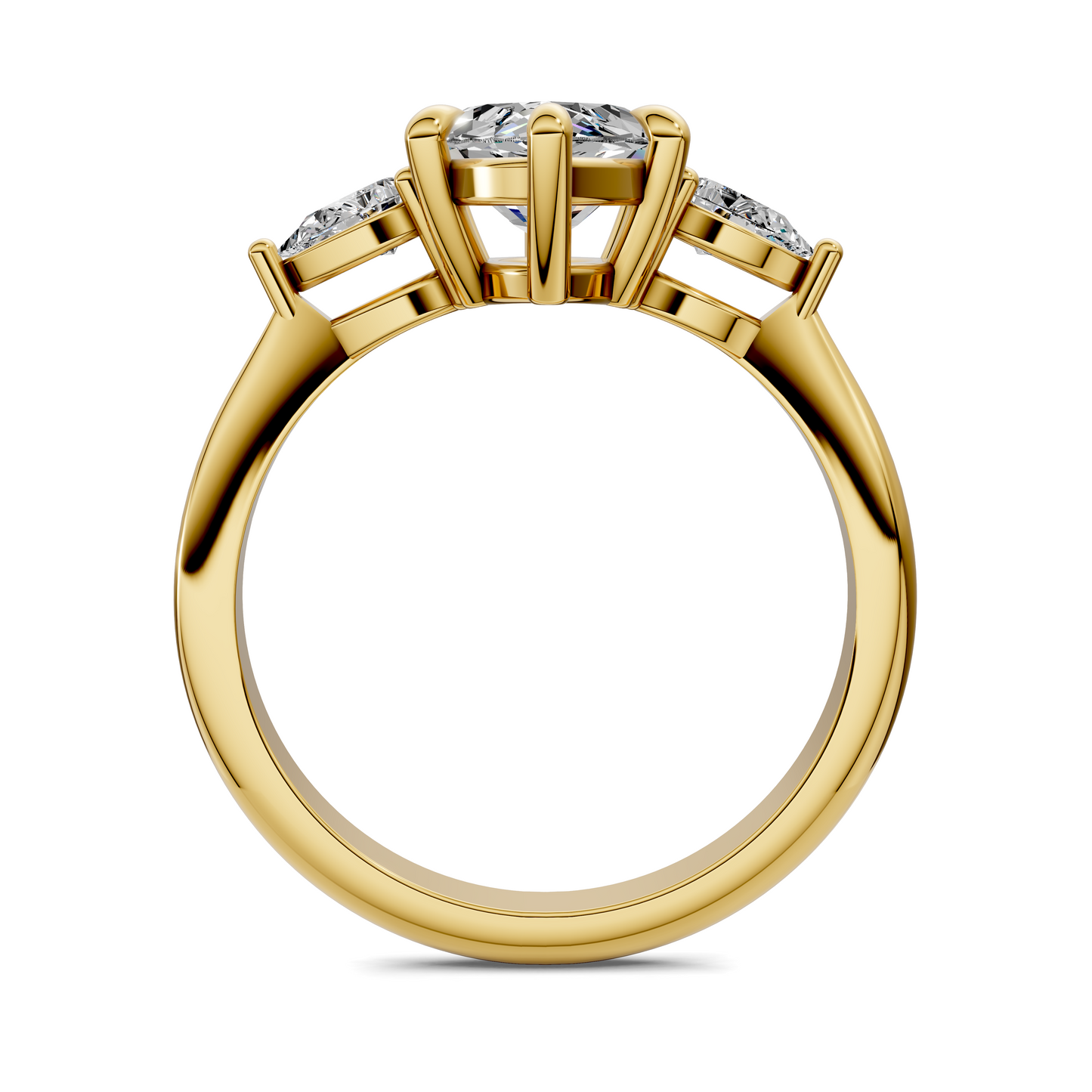 Isabella Three Stone Ring