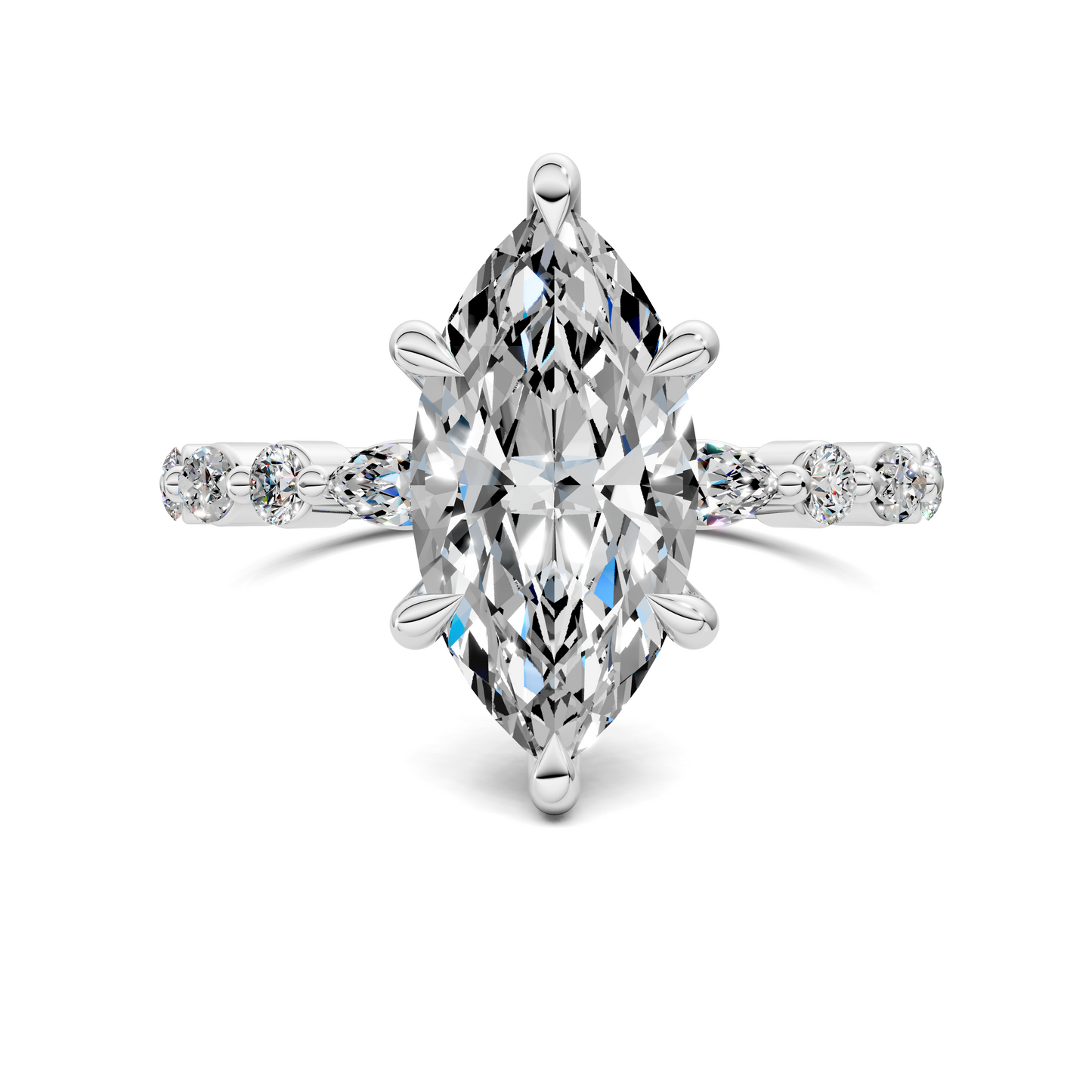 Nina Marquise Accent Ring