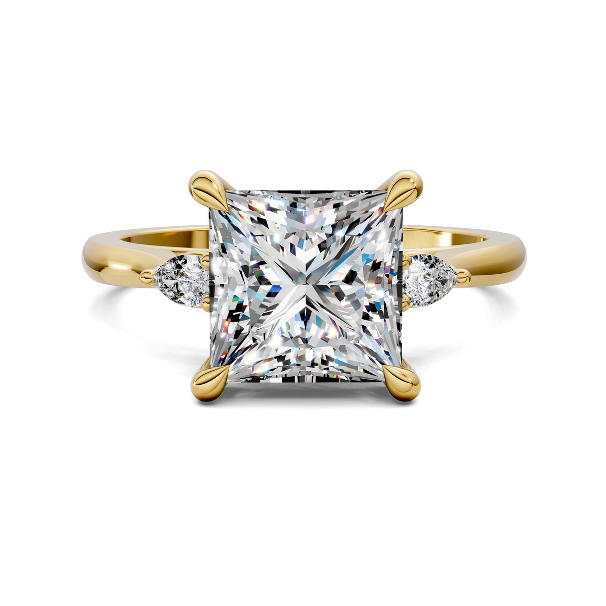 Alivia Three Stone Classic Ring