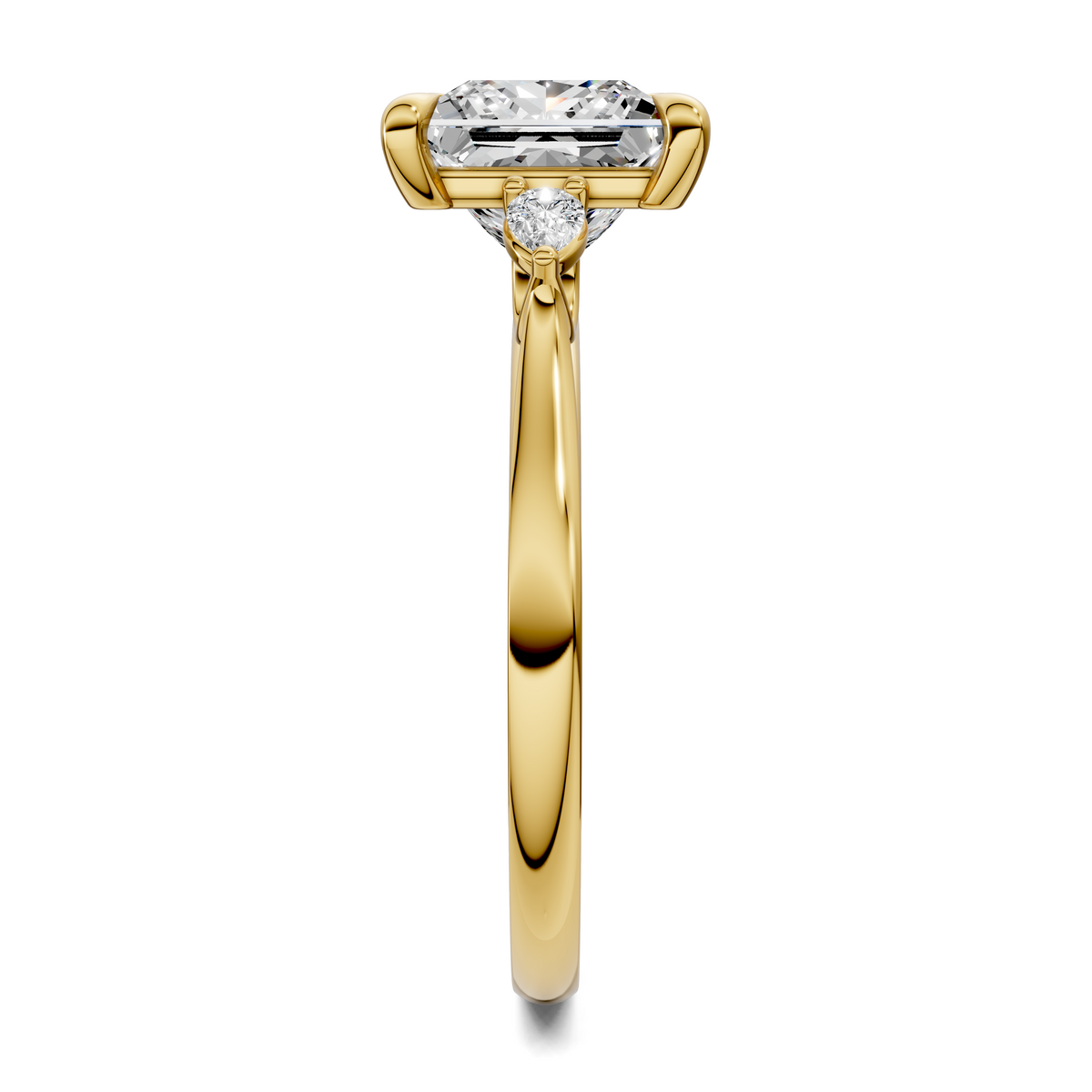 Alivia Three Stone Classic Ring