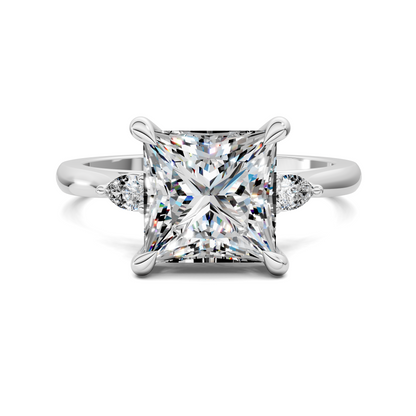 Alivia Three Stone Classic Ring