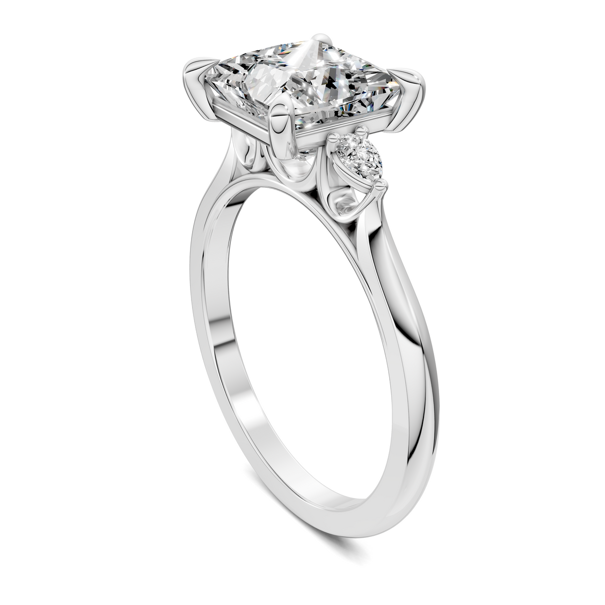 Alivia Three Stone Classic Ring